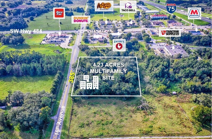 13350 SW 16th Ave, Ocala, FL à vendre - Aérien - Image 3 de 4