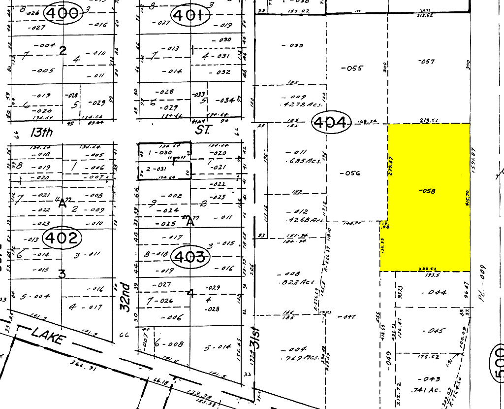 1111 N 30th Ave, Melrose Park, IL à vendre Plan cadastral- Image 1 de 1