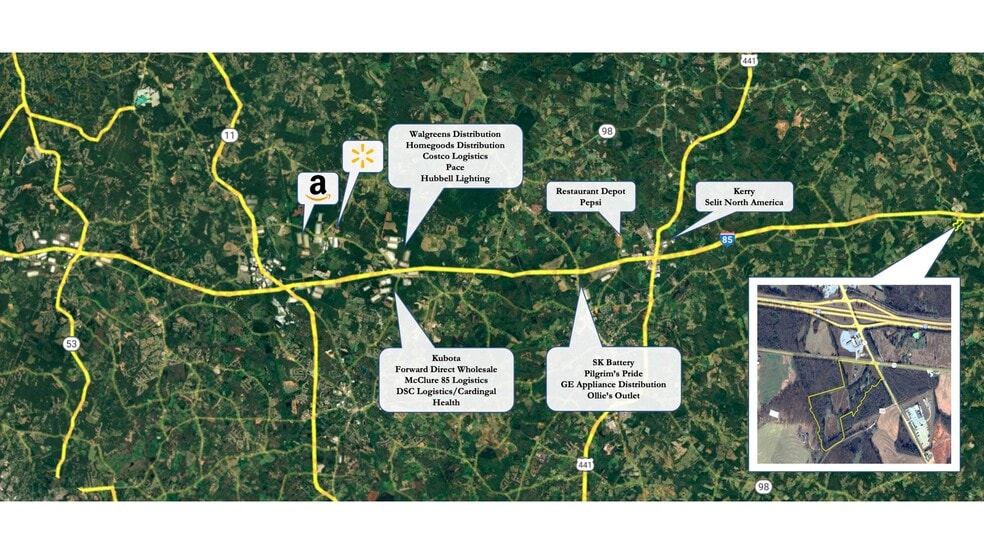 20511 Highway 59, Carnesville, GA à vendre - Photo du bâtiment - Image 2 de 8