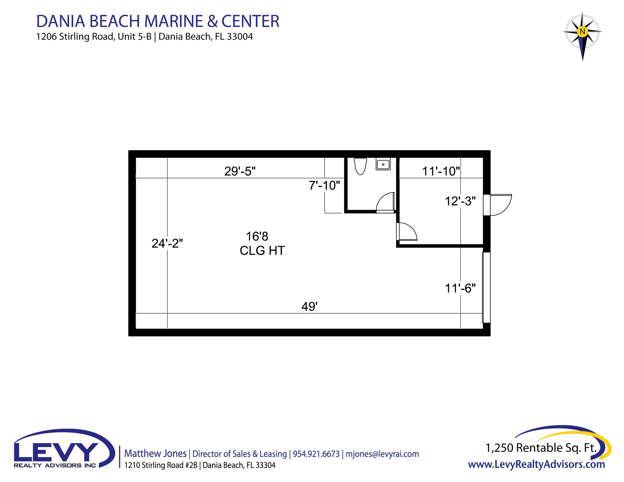 1200-1340 Stirling Rd, Dania Beach, FL à louer Photo intérieure- Image 1 de 1