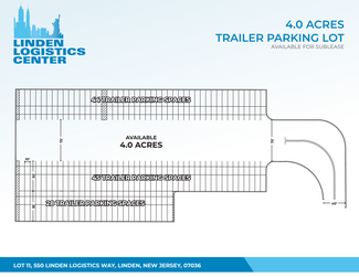 Plus de détails pour 550 Linden Logistics way, Linden, NJ - Terrain à louer