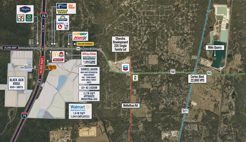 Cortez Blvd, Ridge Manor, FL for sale - Building Photo - Image 3 of 9