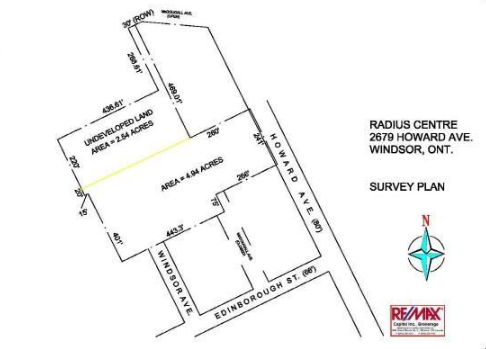 2679 Howard Blvd, Windsor, ON for sale - Site Plan - Image 3 of 3