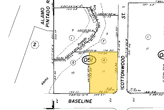 2449 Baseline Ave, Ballard, CA à louer - Plan cadastral - Image 2 de 12