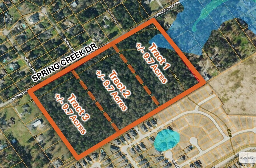 3330 Spring Creek Dr, Spring, TX à vendre - Aérien - Image 2 de 4