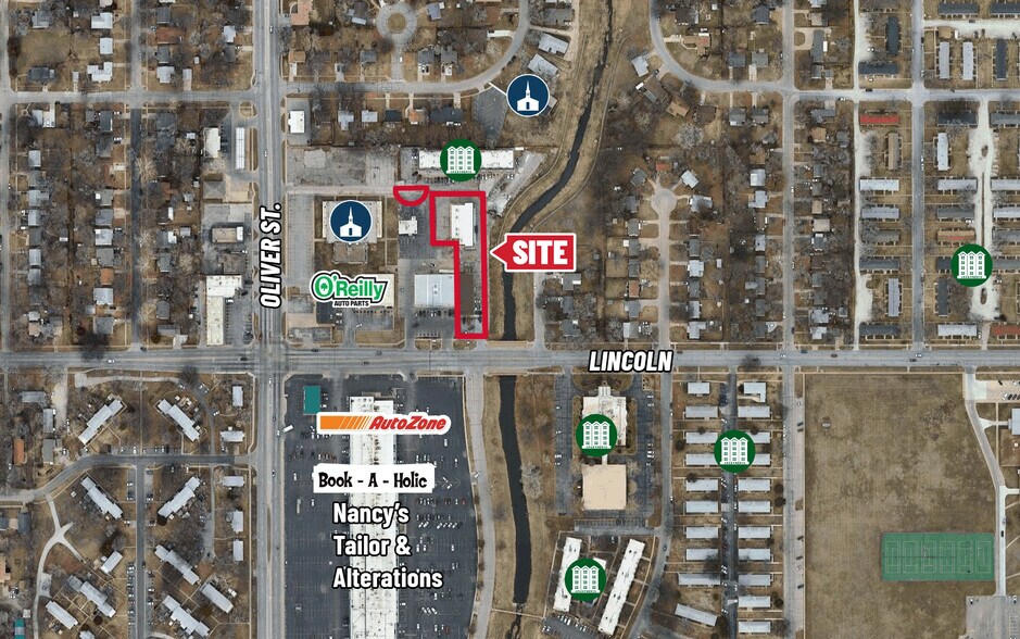 4900 & 4930 E. Lincoln, Wichita, KS à vendre - Photo du bâtiment - Image 3 de 3