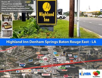 Plus de détails pour 2605 S Range Ave, Denham Springs, LA - Services hôteliers à vendre
