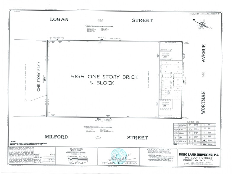 625 Wortman Ave, Brooklyn, NY for lease - Site Plan - Image 2 of 19