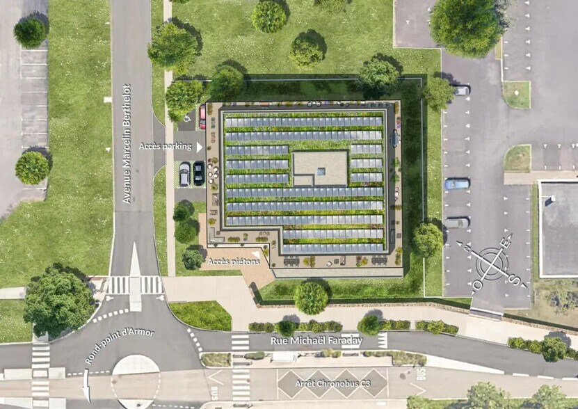 Bureau dans Saint-Herblain à vendre - Plan d’étage - Image 3 de 5