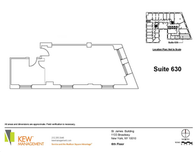 1133 Broadway, New York, NY for lease Floor Plan- Image 1 of 4