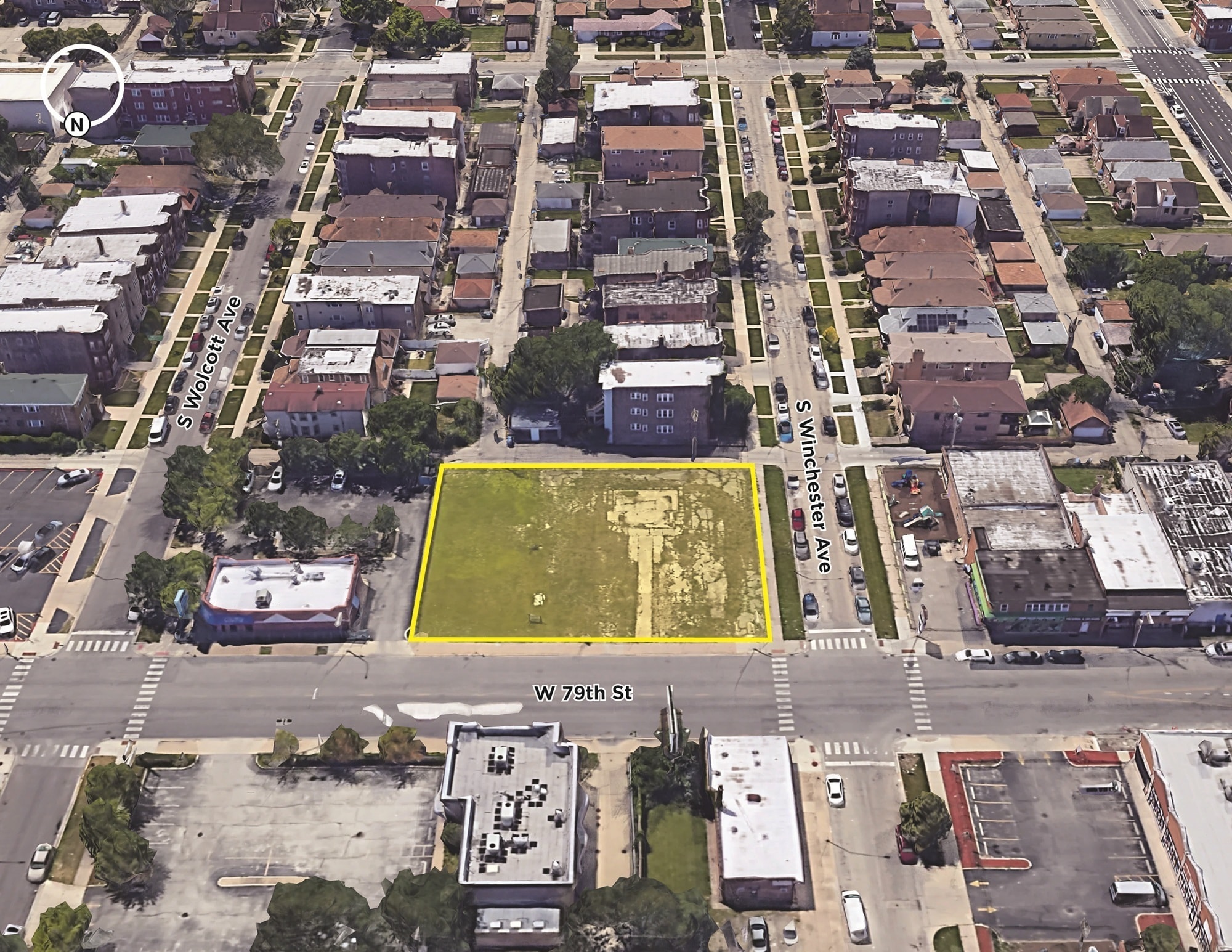 1911-1925 W 79th St, Chicago, IL for sale Aerial- Image 1 of 4