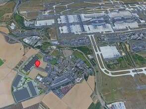Le Mesnil-Amelot - Aérien Vue de la carte