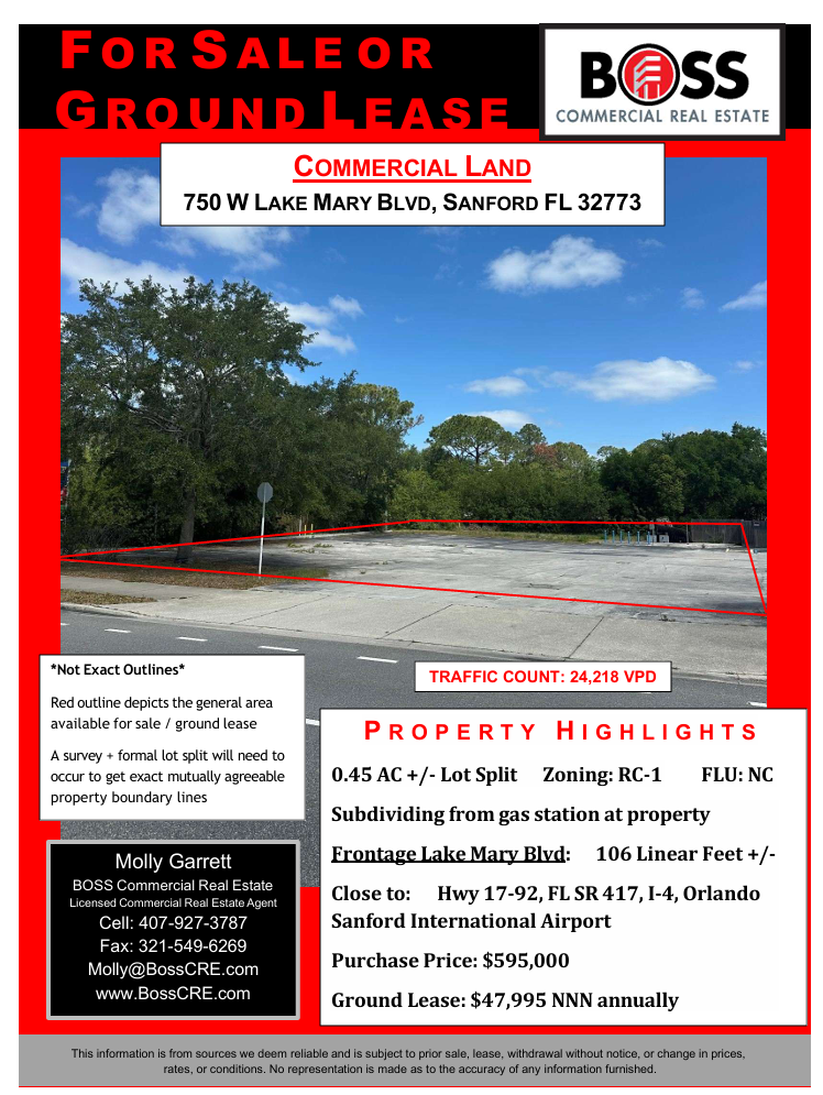 750 W Lake Mary Blvd, Sanford, FL for sale Primary Photo- Image 1 of 4