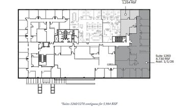 300 E Sonterra Blvd, San Antonio, TX à louer Plan d’étage- Image 1 de 1