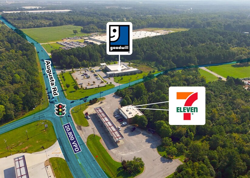 7803 Augusta Rd, Piedmont, SC à vendre - Photo du bâtiment - Image 2 de 3