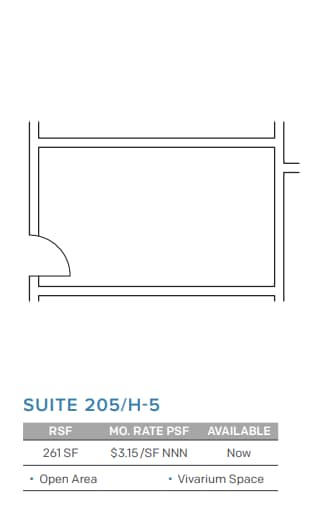 505 Coast Blvd S, La Jolla, CA for lease Floor Plan- Image 1 of 1