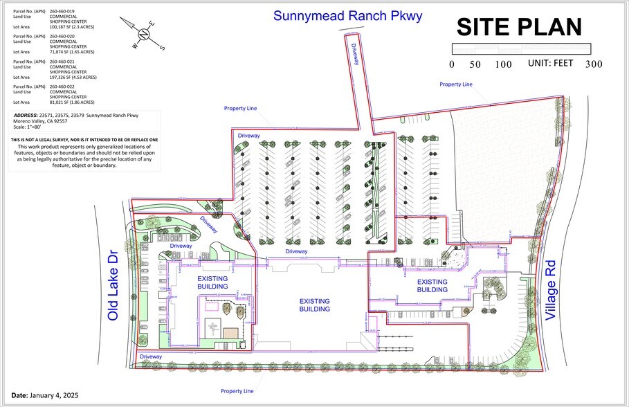 23575 Sunnymead Ranch Pky, Moreno Valley, CA à louer - Plan de site - Image 1 de 7