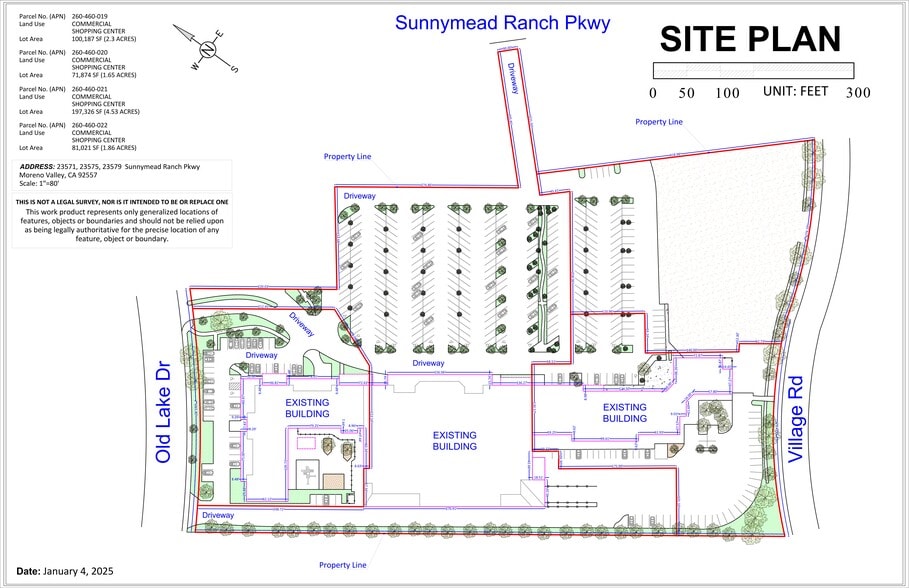 23575 Sunnymead Ranch Pky, Moreno Valley, CA for lease - Site Plan - Image 1 of 7