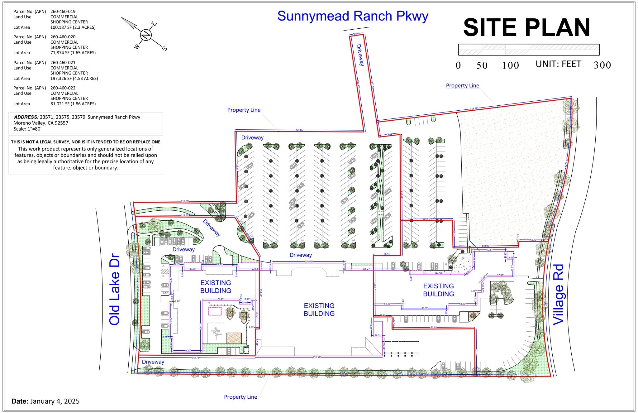 23575 Sunnymead Ranch Pky, Moreno Valley, CA à louer Plan de site- Image 1 de 8