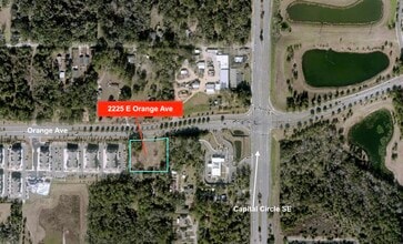 2225 Orange Ave, Tallahassee, FL - AERIAL map view