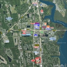 2435-2495 US-1 S, Saint Augustine, FL - Aérien  Vue de la carte - Image1