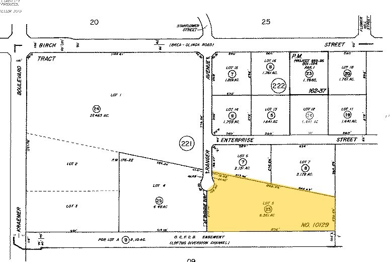 350 Ranger Ave, Brea, CA à louer - Plan cadastral - Image 3 de 3
