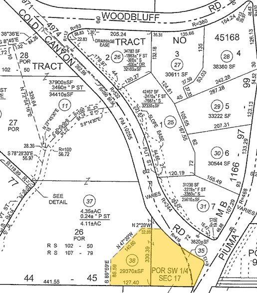 419 Cold Canyon Rd, Calabasas, CA à vendre - Plan cadastral - Image 2 de 7