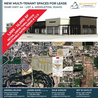 Plus de détails pour 10481 Highway 44, Middleton, ID - Commerce de détail à louer