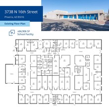 3738 N 16th St, Phoenix, AZ for lease Floor Plan- Image 1 of 1