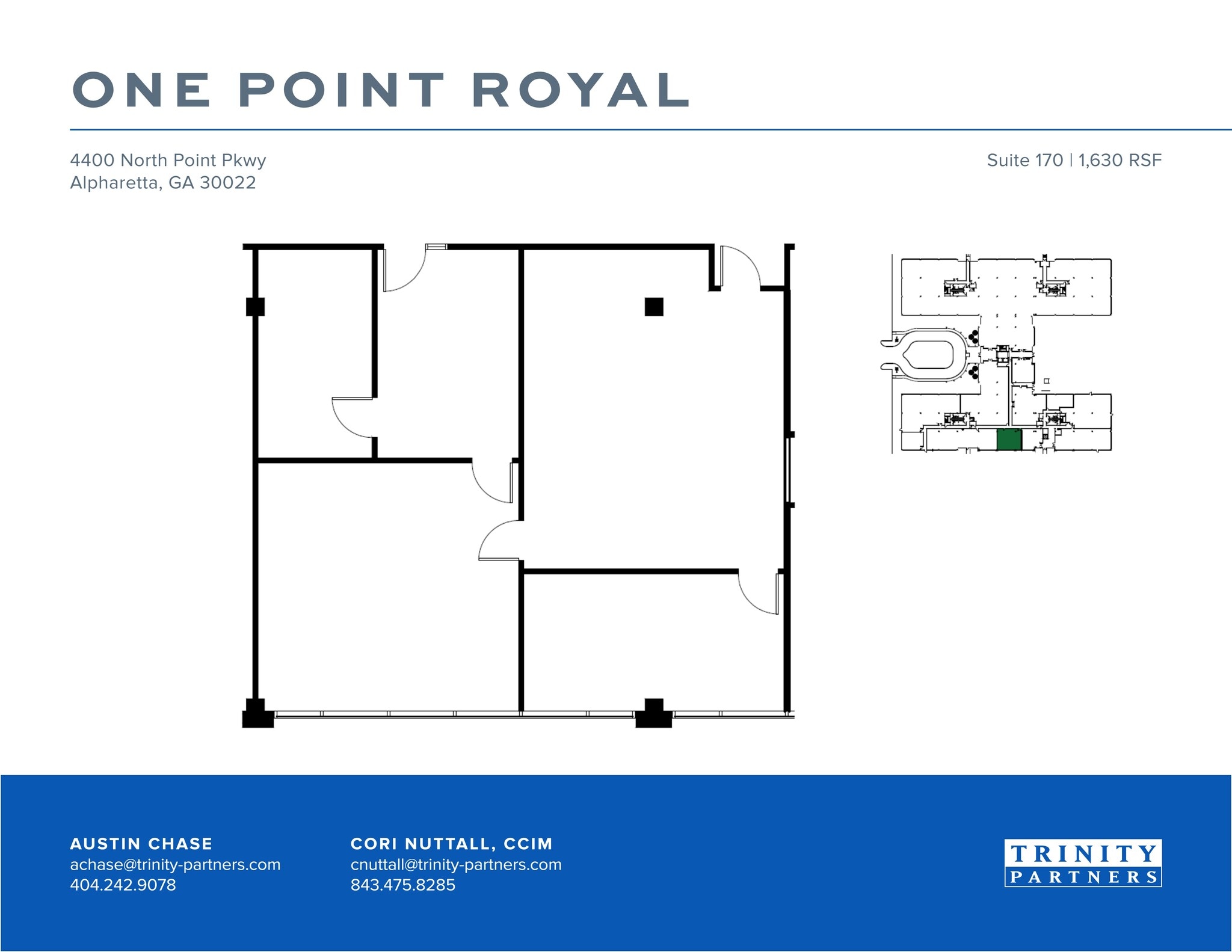 4400 North Point Pky, Alpharetta, GA for lease Site Plan- Image 1 of 1