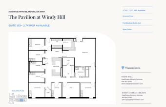 2550 Windy Hill Rd SE, Marietta, GA à louer Plan d’étage- Image 1 de 4