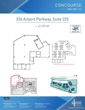 224 Airport Pkwy, San Jose, CA à louer Plan d’étage- Image 1 de 1