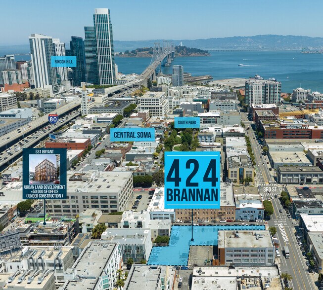 424 Brannan St, San Francisco, CA à vendre - Photo du bâtiment - Image 2 de 4