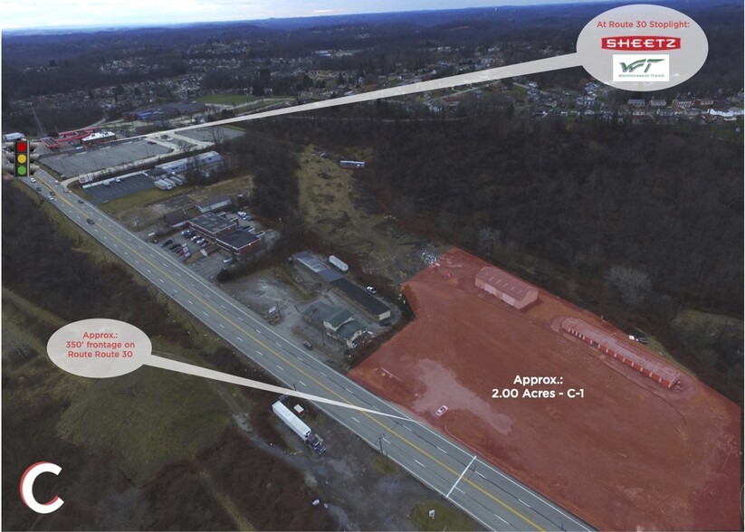 14140 Us-30, Irwin, PA for sale - Aerial - Image 1 of 5