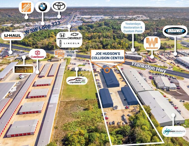 12390 State Highway 155 S, Tyler, TX à vendre - Aérien - Image 2 de 6