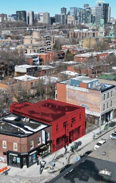 3481-3487 St Notre-Dame O, Montréal, QC à louer - Aérien - Image 2 de 2