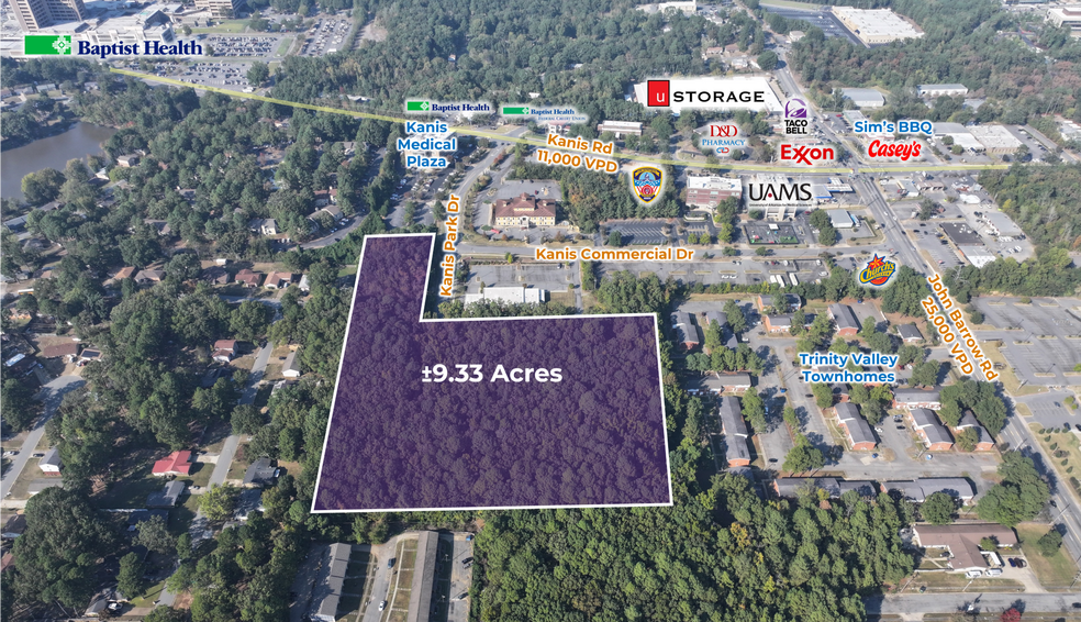 Kanis Park Dr, Little Rock, AR à vendre - Photo du bâtiment - Image 1 de 1