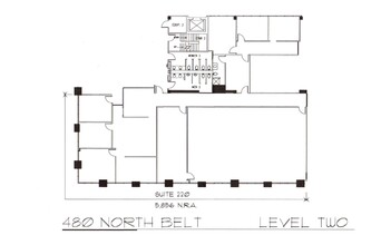 480 North Belt Fwy, Houston, TX à vendre Plan d  tage- Image 1 de 1