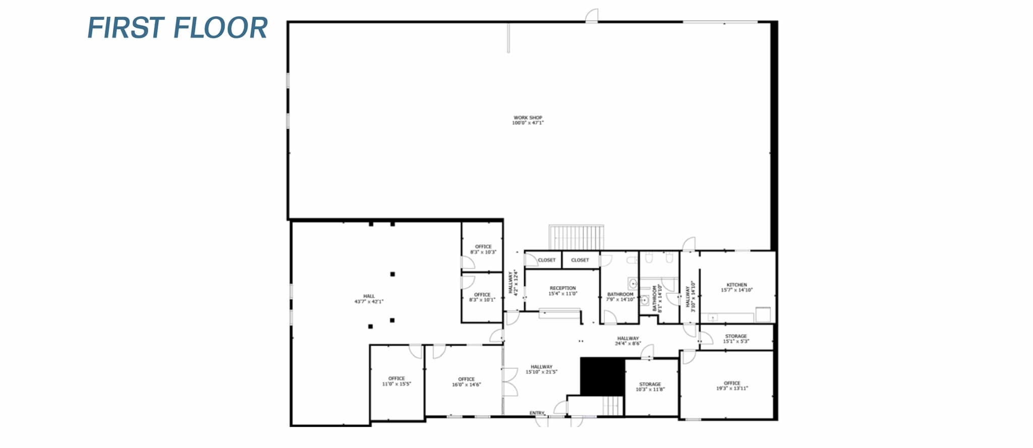8835 Balboa Ave, San Diego, CA for lease Floor Plan- Image 1 of 2