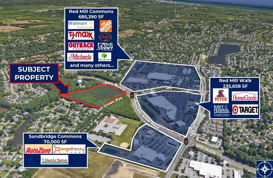 Princess Anne Rd, Virginia Beach, VA à vendre - Photo du bâtiment - Image 1 de 1