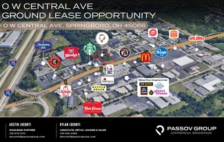 Plus de détails pour 0 W Central Ave, Springboro, OH - Terrain à louer