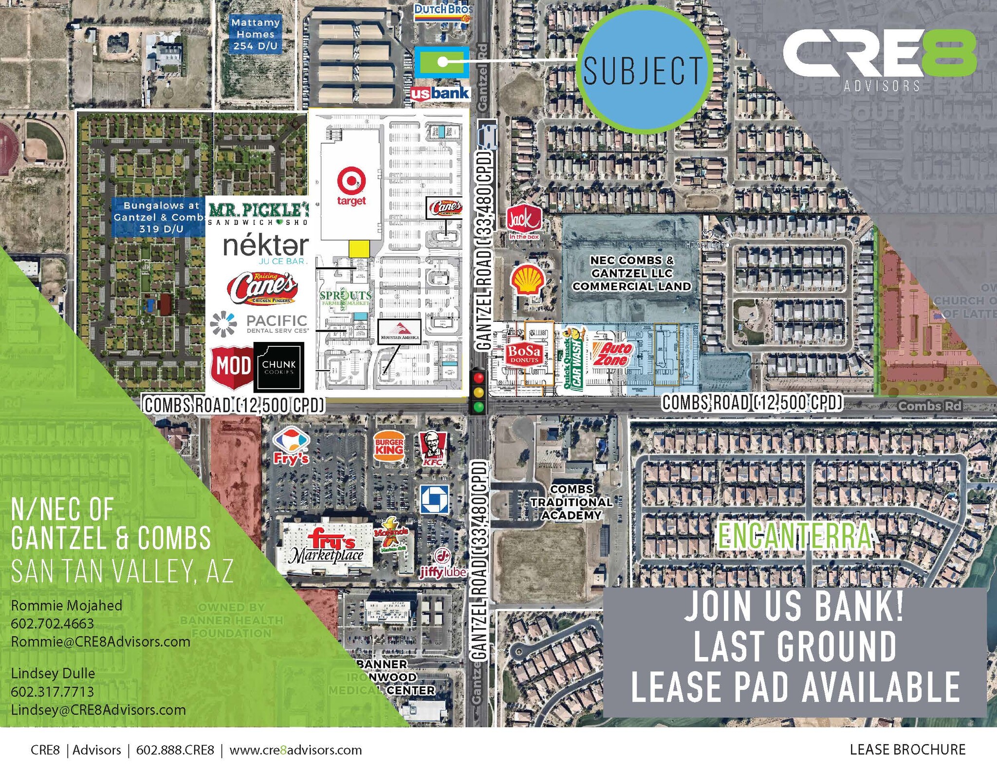 N/NWC Gantzel & Combs, San Tan Valley, AZ for lease Building Photo- Image 1 of 4