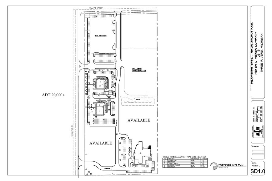 535 S US Highway 131, Three Rivers, MI à louer - Plan de site - Image 2 de 4