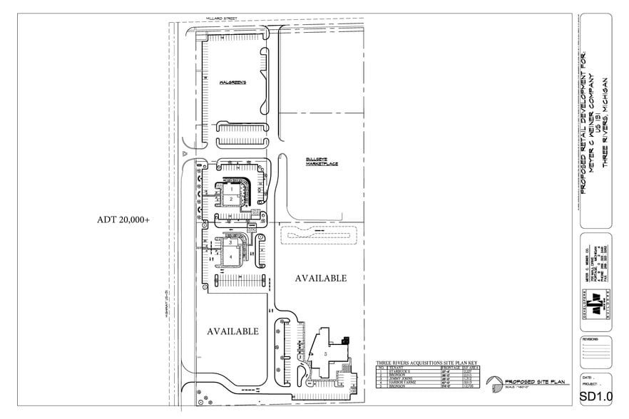 535 S US Highway 131, Three Rivers, MI for lease - Site Plan - Image 2 of 4