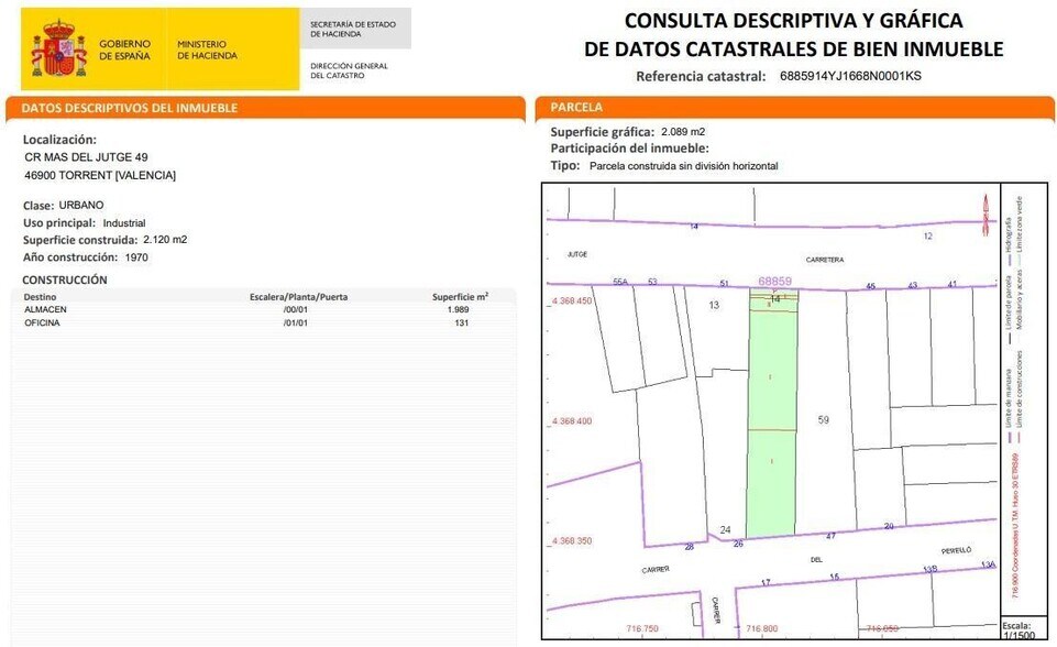 Industrial in Torrent, Valencia for lease - Building Photo - Image 3 of 5