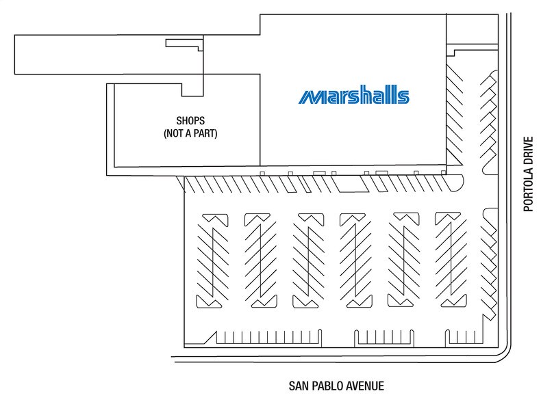 10730-10794 San Pablo Ave, El Cerrito, CA à louer - Plan de site - Image 3 de 10