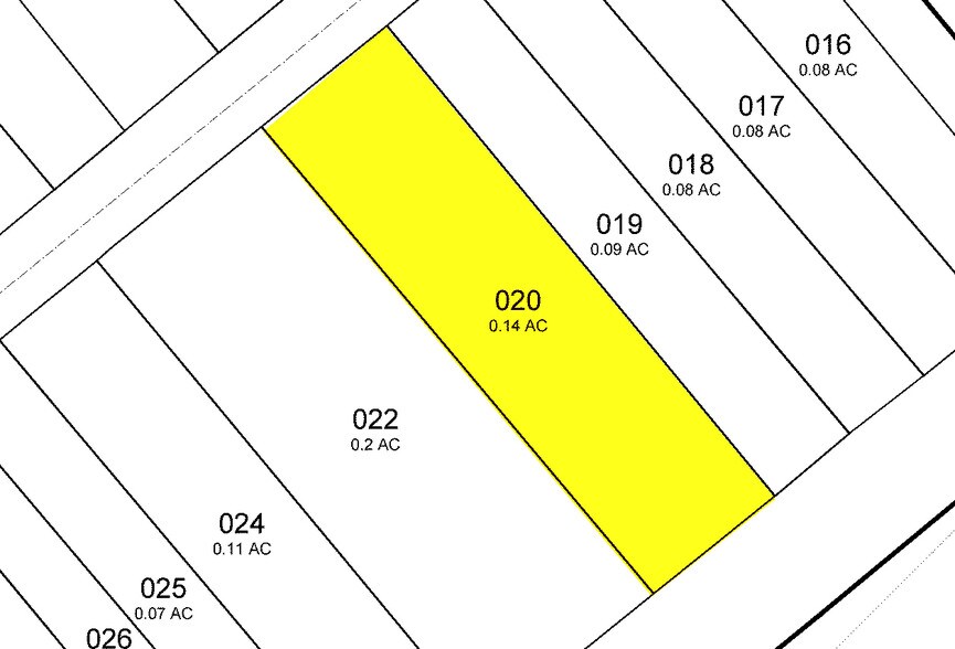 1413 Hull St, Richmond, VA à vendre - Plan cadastral - Image 2 de 3