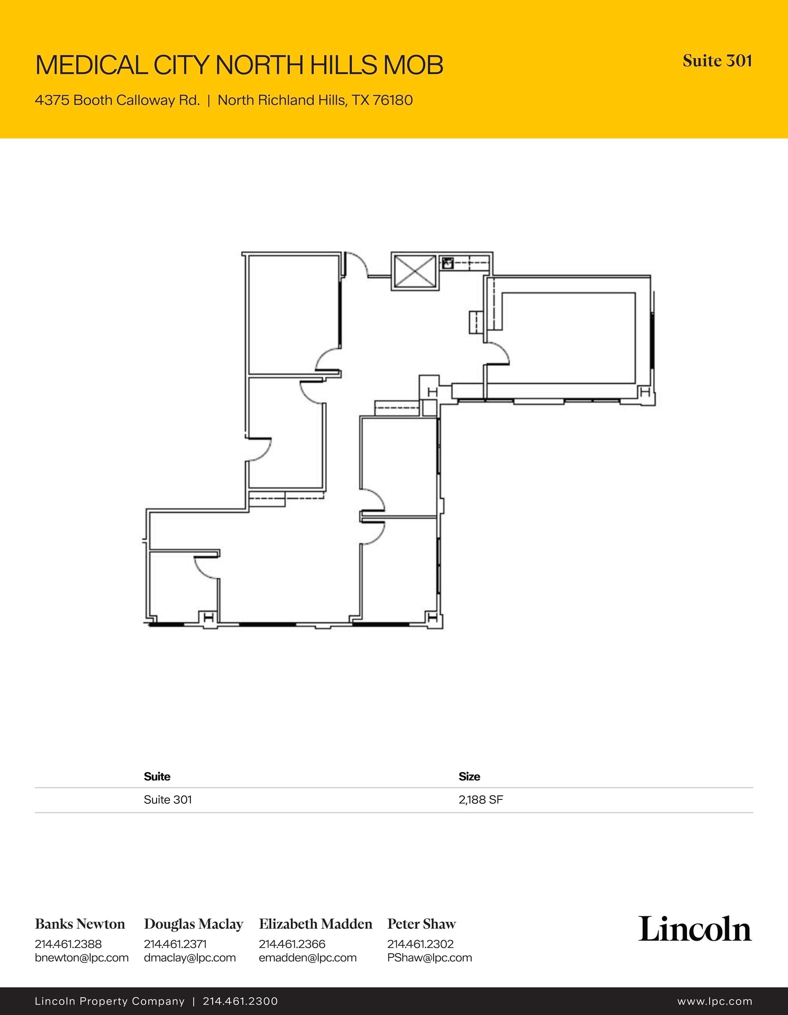 4375 Booth Calloway Rd, North Richland Hills, TX for lease Floor Plan- Image 1 of 1