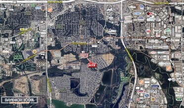 3540 S Euless Main St, Euless, TX - Aérien  Vue de la carte