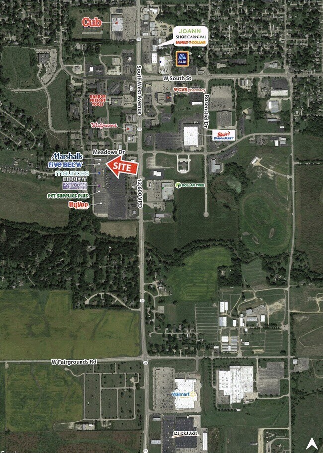 More details for 1810-1880 S West Ave, Freeport, IL - Retail for Lease